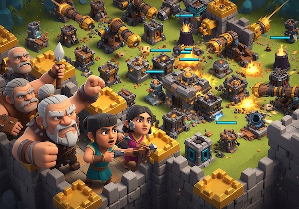 Clash of Clans Teamwork